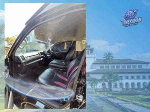 Tampilan interior hiace Tinekanan Tour and Travel