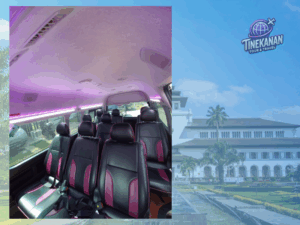 Interior hiace commuter Tinekanan Tour and Travel